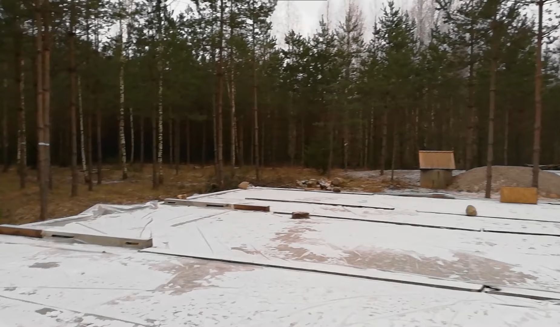Тромбовка подушки под фундамент для дома — фото 2