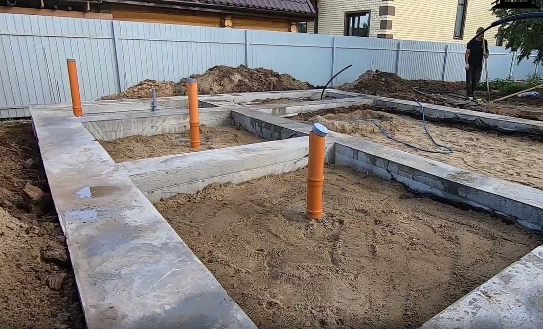 Монтаж фундамента для дома из бруса — фото 4