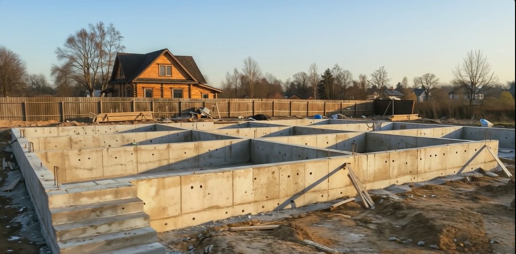 Фундамент для загородного дома — фото 3